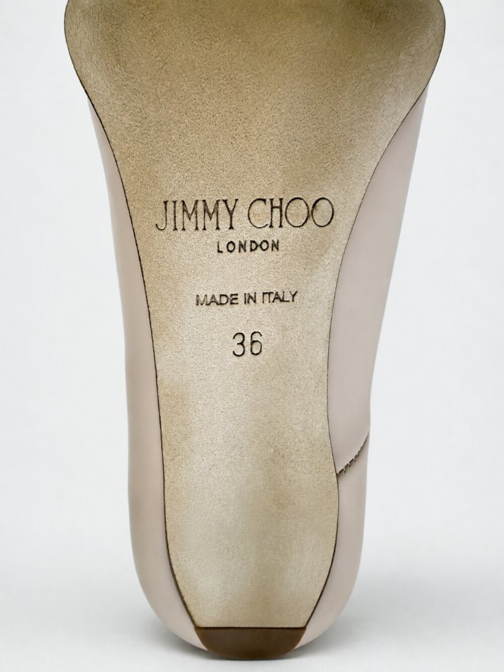 NIB Jimmy Choo Women's Abel Patent Leather Pointy Toe Pumps Powder Pink Size 36 - Picture 8 of 10